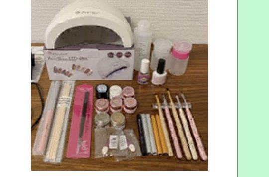 ネイルチップ制作に使う道具